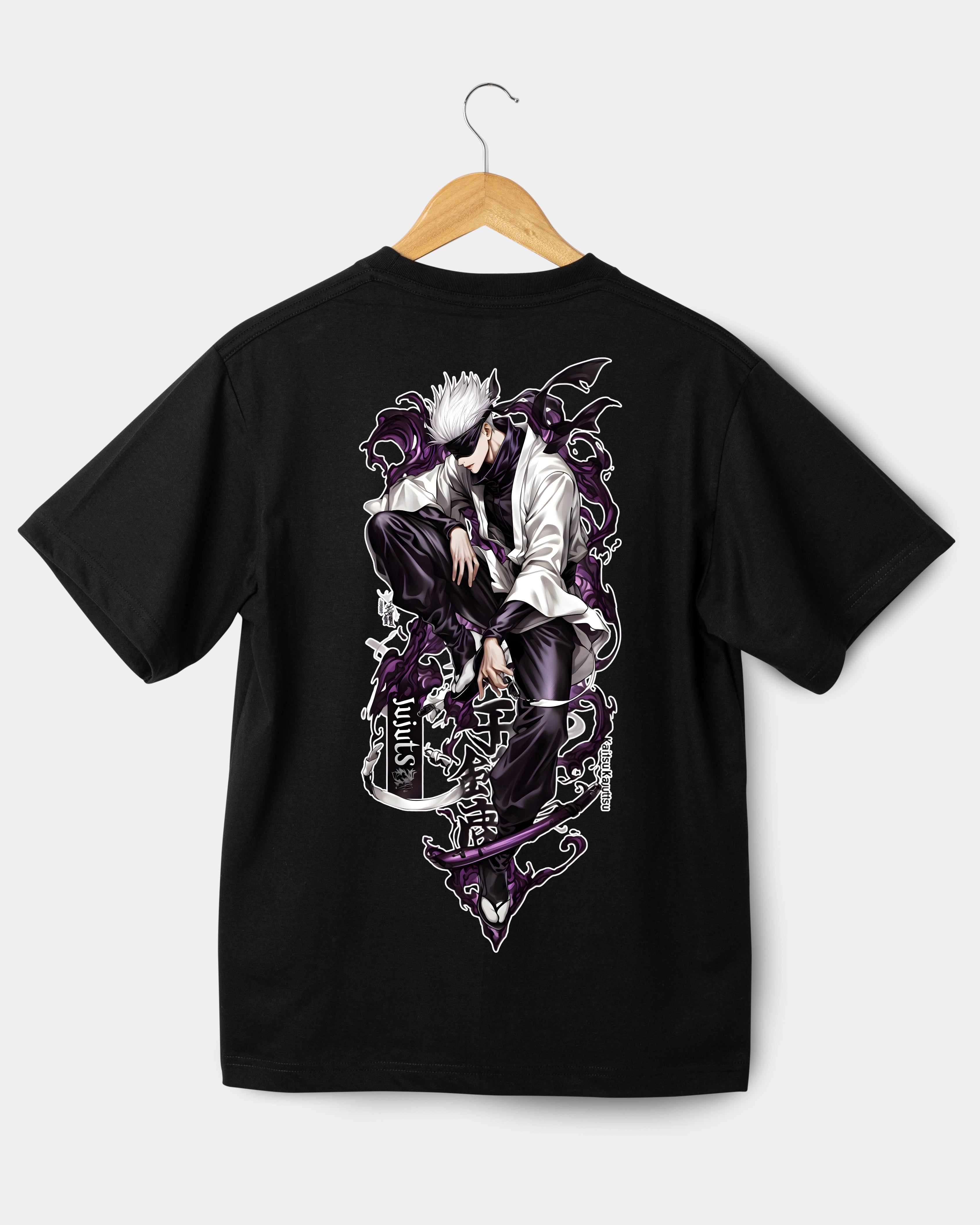 Camiseta oversize negra