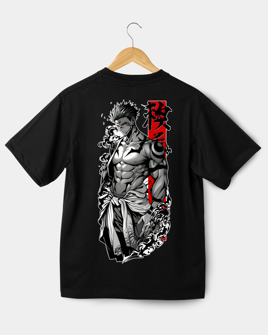 Camiseta oversize negra