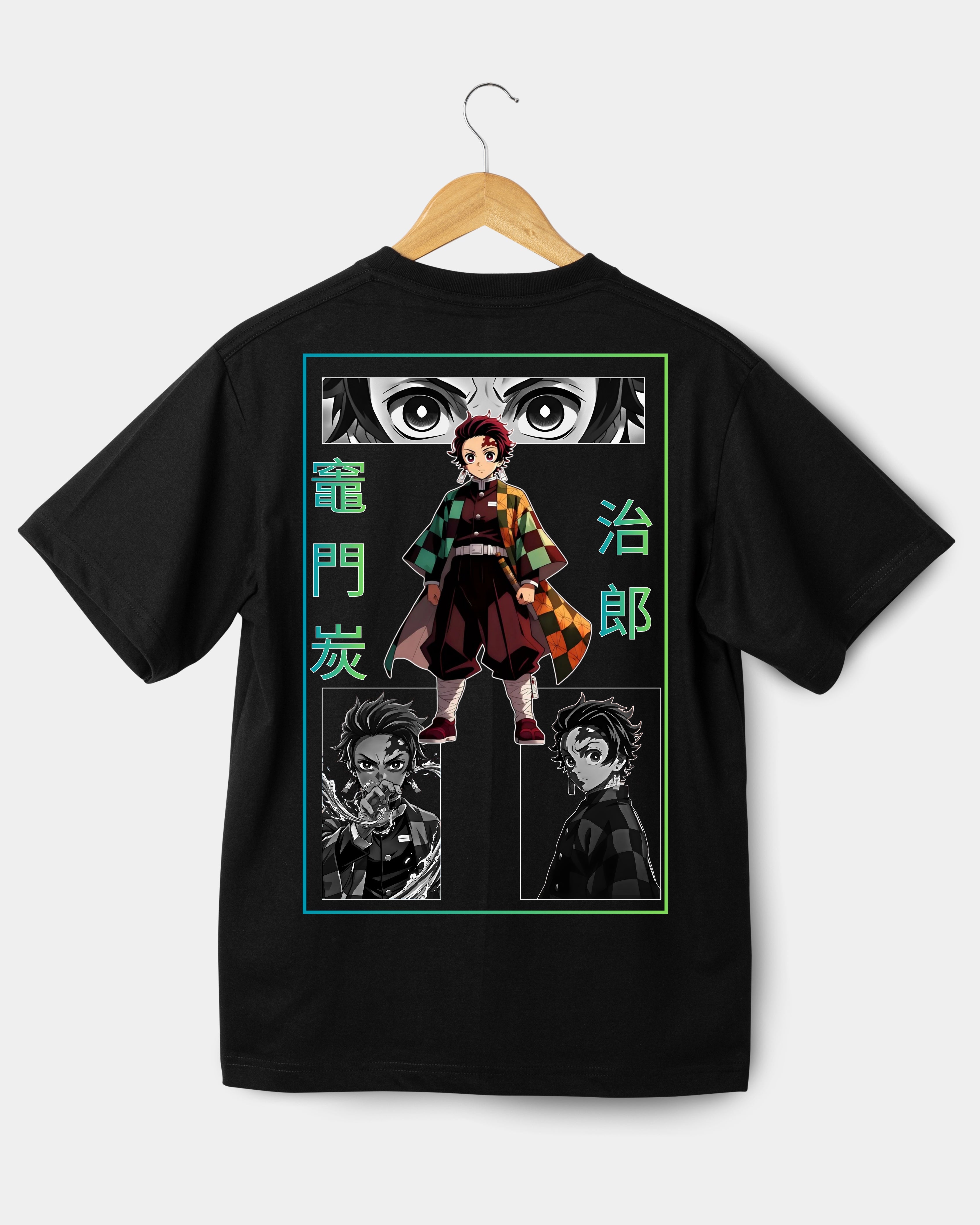 Camiseta oversize negra