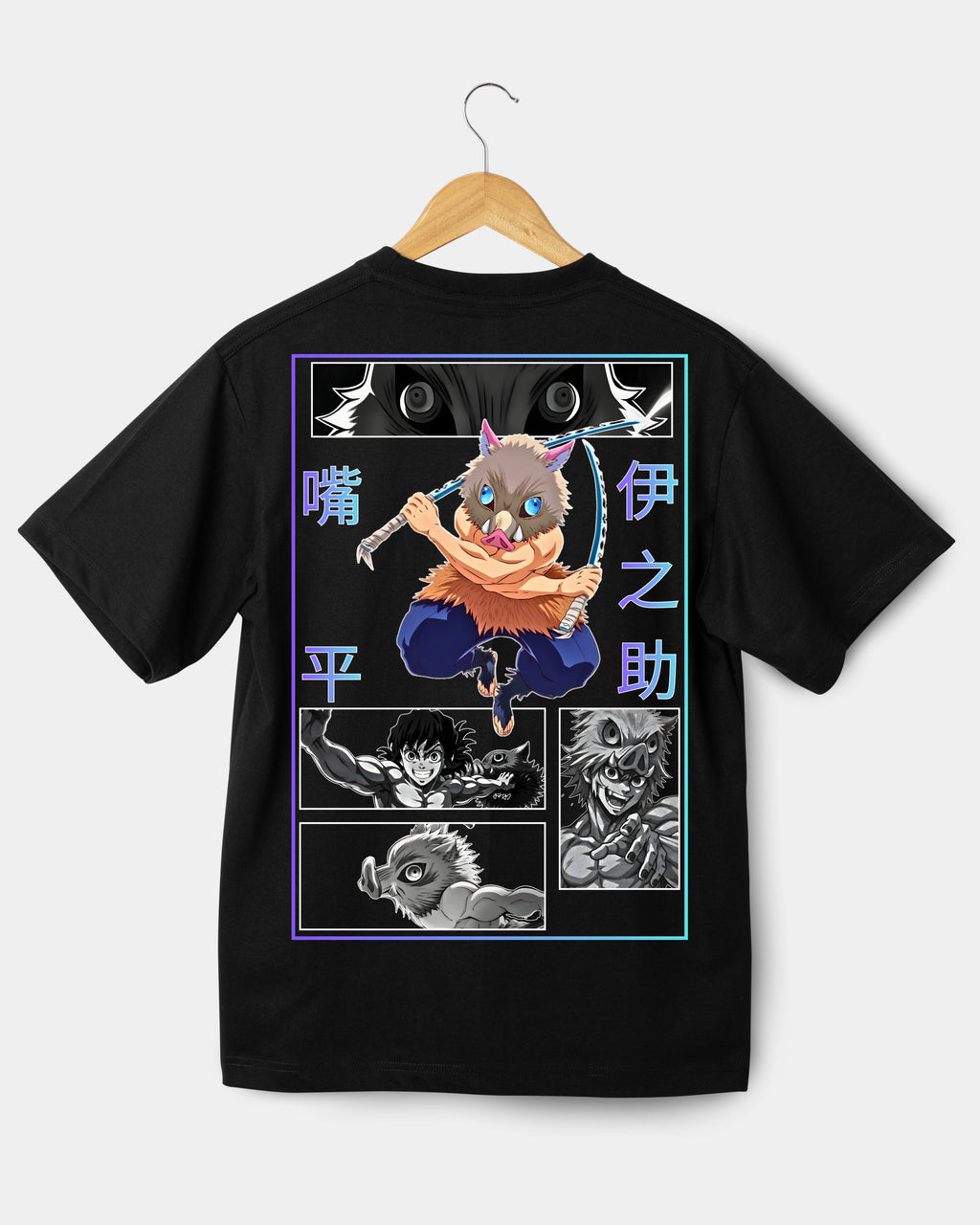 Camiseta oversize negra